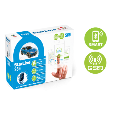 Купить StarLine S66 BT 2CAN+2LIN GSM MINI автомобильная сигнализация
