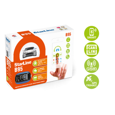  Автосигнализация StarLine B95 BT CAN-LIN GSM/GPS | net-ugona.com.ua
